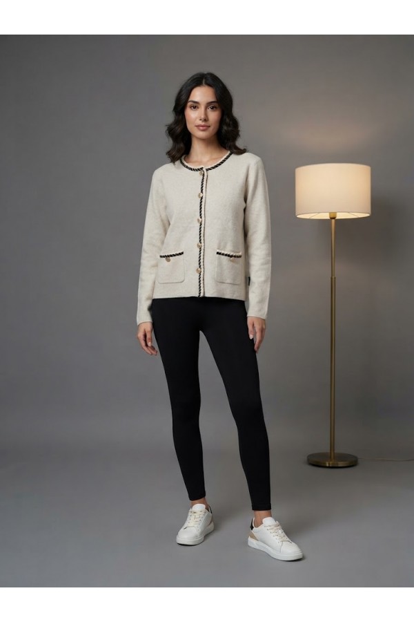 ΖΑΚΕΤΑ ΠΛΕΚΤΗ VISCOSE ΤΥΠΟΥ CHANEL