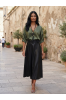 ΦΟΥΣΤΑ FAUX LEATHER ΑΛΦΑ ΓΡΑΜΜΗ