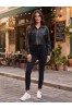 ΜΠΟΥΦΑΝ CROP  FAUX LEATHER