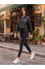 ΜΠΟΥΦΑΝ CROP  FAUX LEATHER