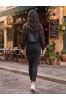 ΜΠΟΥΦΑΝ CROP  FAUX LEATHER