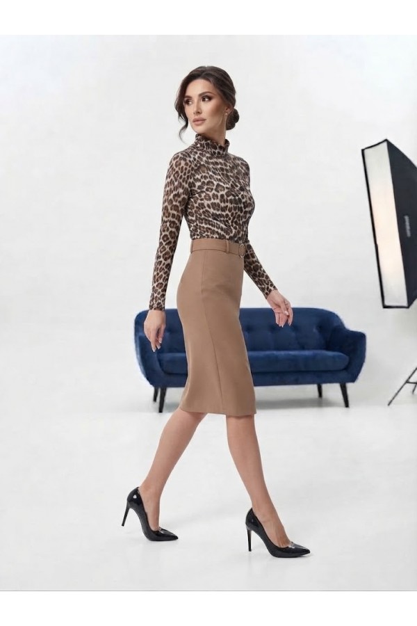 ΦΟΥΣΤΑ ΚΡΕΠ PENCIL BUSINESS LOOK
