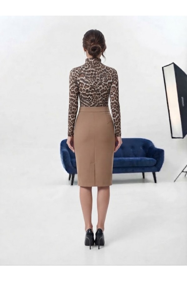 ΦΟΥΣΤΑ ΚΡΕΠ PENCIL BUSINESS LOOK