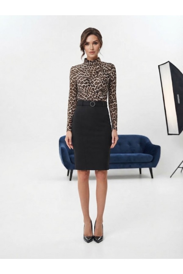 ΦΟΥΣΤΑ ΚΡΕΠ PENCIL BUSINESS LOOK